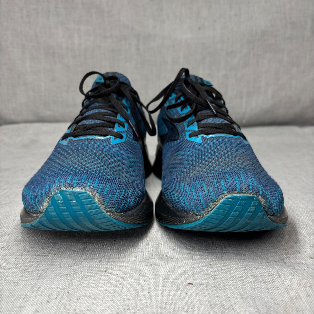 Brooks Levitate 5 Running Shoes Blue Black Silver Mesh Sneaker Men's Size 12.5 - Picture 4 of 12